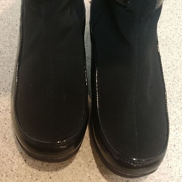 👍 Khombu Black Boots Size 6.   S2 - Picture 2 of 4